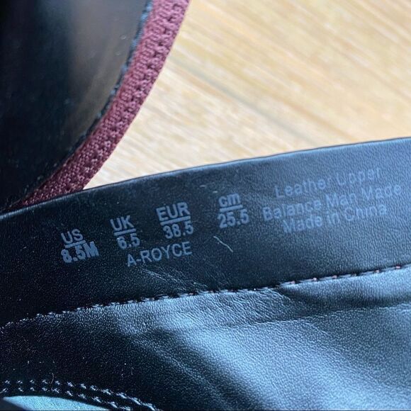 Franco Sarto-Burgundy Pre-distressed Ankle Bootie - Picture 11 of 11